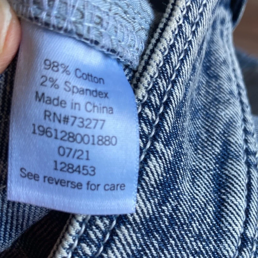 So super high rise straight retro jean size 7 28 - Picture 16 of 16